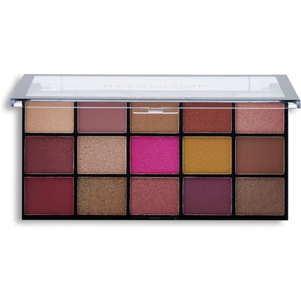 Paletă farduri, Revolution Beauty Reloaded, 15 nuanțe