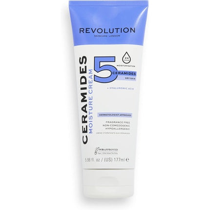 Cremă de Hidratare cu Ceramide pentru Față și Corp, Revolution Beauty London Skincare, 177ml