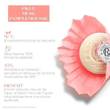 Săpun solid, Roger & Gallet, Fleur de Figuier, 3x100g