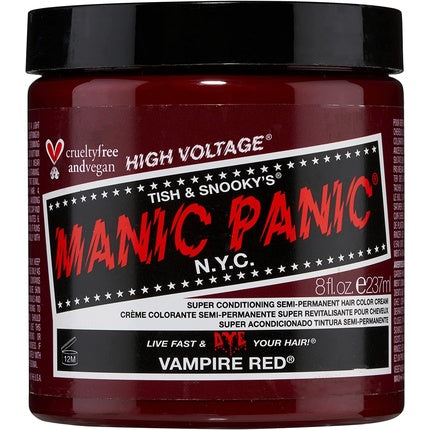 Vopsea de păr, Manic Panic, Vampire Red, 237ml