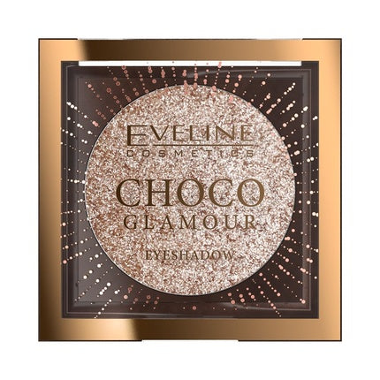 Fard de pleoape, Eveline Cosmetics, Choco Glamour, N01 Moon Sparkle