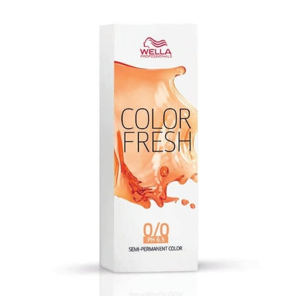 Vopsea păr, Wella, Color Fresh 7/74, blond mediu maro-roșcat, 75ml