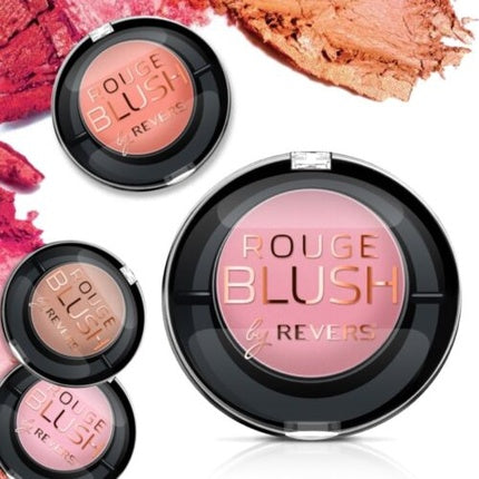 Rouge Blush by Revers, Pudră Compactă, Roz