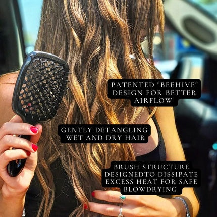 Perie Detangling, Jäneke, Superbrush Small, roz pal