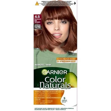 Vopsea de păr Garnier Color Naturals, nuanța mahon