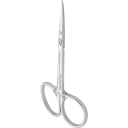 Foarfecă pentru Cuticule Staleks Exclusive 21 Type 1 Magnolia, Oțel Inoxidabil, Argintiu
