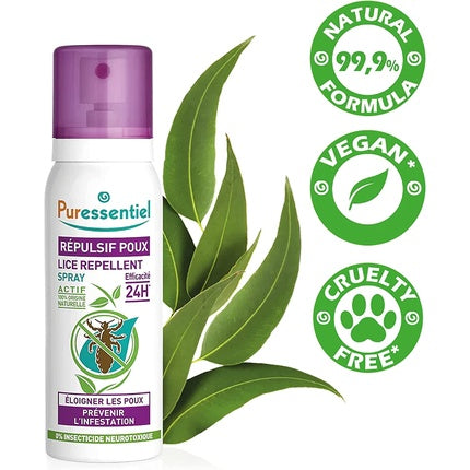 Spray Repelent Păduchi, Puressentiel, 75ml