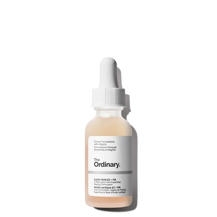Peeling Facial The Ordinary, Lactic Acid 5% + HA 2%, 30ml, roz