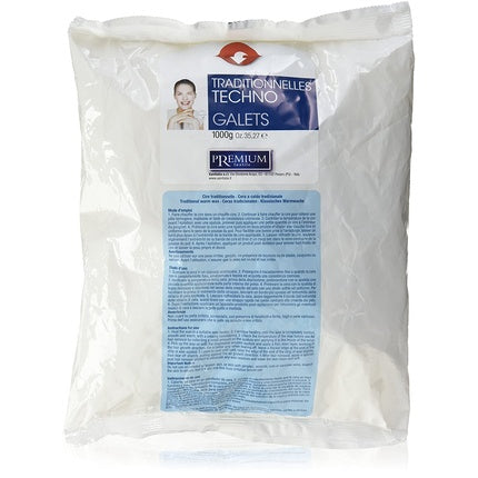 Ceară fierbinte, Premium Von Sunzze, 1kg, alb vanilie