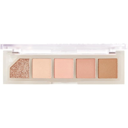 Unleashia Mood Shower Eye Palette No.2 Rose, Set ochiuri, 5 culori rose, pudră