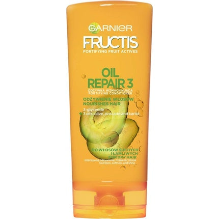 Balsam Garnier Fructis Oil Repair 3, păr uscat, 200ml