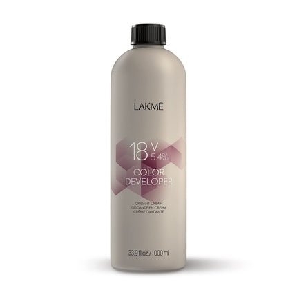 Lakmé Color Developer Oxidation Cream 18V, Cremă oxidantă pentru decolorare și colorare, 1000ml