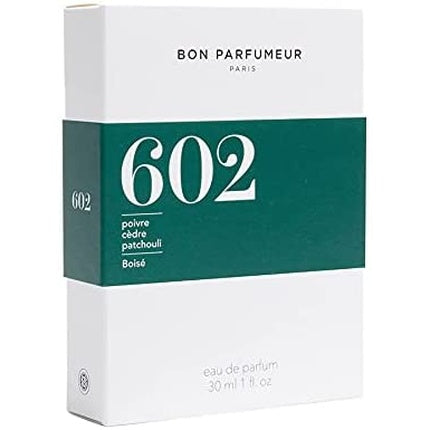 Eau De Parfum Bon Parfumeur 602 Pepper Cedar Patchouli 30 ml Verde
