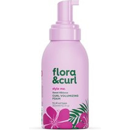 Mousse de volumizare pentru bucle Flora & Curl, Sweet Hibiscus, 270 g