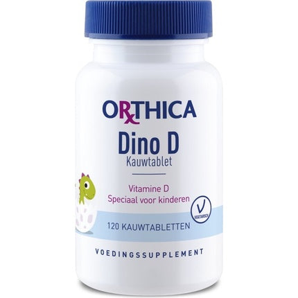 Orthica Dino D, Vitamine D Masticabile, 120 bucăți
