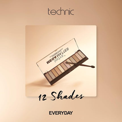Paletă Farduri, Technic Mega Mattes, nude