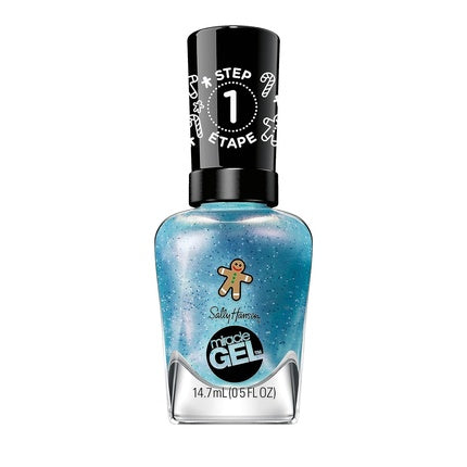 Ojă, Sally Hansen, Miracle Gel, albastru strălucitor
