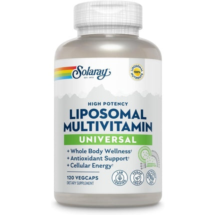 Multivitamine Liposomale, Solaray, 60 capsule vegetale