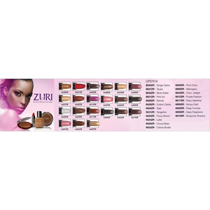 Zuri Cream Makeup Blush Brown, Compact, Culoare Maro, Greutate 11g