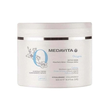 Medavita Oxygen Detoxification Hair Moisturizer Mask, Alb, 500 ml