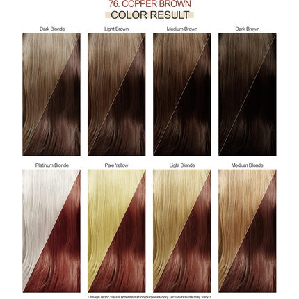 Vopsea Păr Adore Shining Semipermanentă, 76 Copper Brown, 118 ml