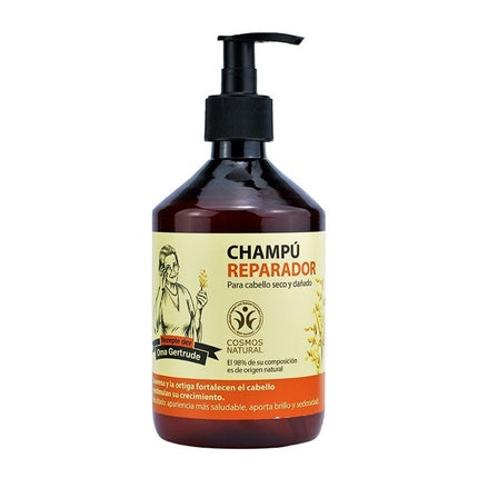 Oma Gertrude Champú Reparador, Shampoo cu pumpă, 500ml