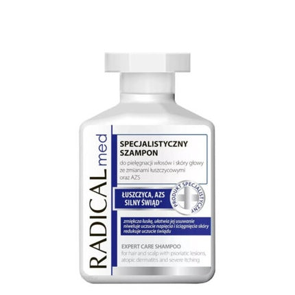Șampon Radical Med Specialist pentru scalp sensibil și păr uscat, 335 ml