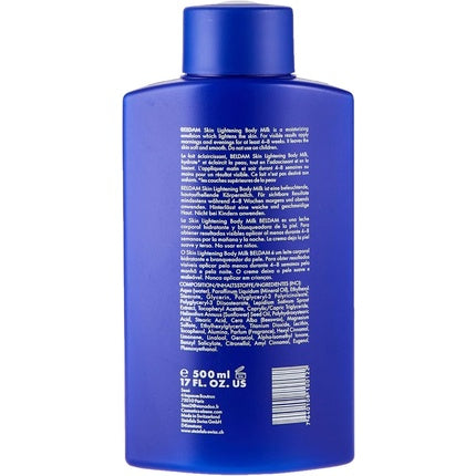 Laptele de corp hidratant și de iluminare a pielii, Bel Dam, 500ml