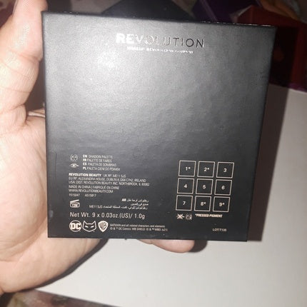 Paletă Farduri, Makeup Revolution, Colecția Catwoman, Negru