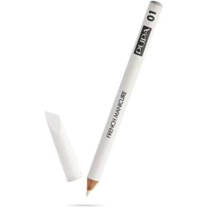 Cremă de unghii Pupa French Manicure Nail White Pencil, alb, 20g