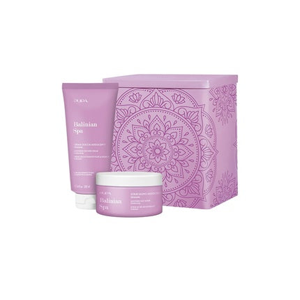 Kit cadou îngrijire corp PUPA Milano Balinian Spa, 2 buc, culoare mov