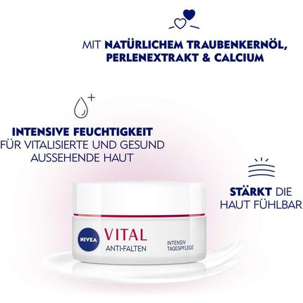 Crema de zi anti-îmbătrânire Nivea Vital, 110g