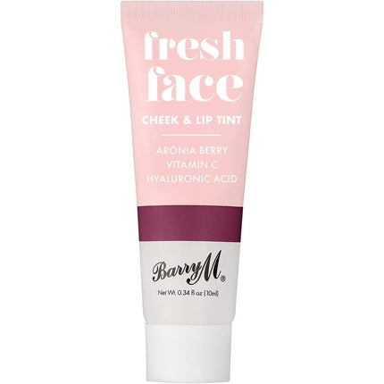 Barry M Fresh Face Cheek & Lip Tint, Culoare Zmeură Neagră, 10ml