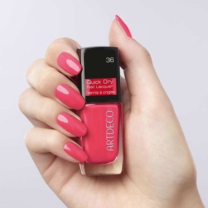 Ojă Artdeco, Quick Dry, 10ml, roșu vibrant