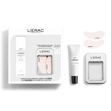 Set Tratament Anti-îmbătrânire pentru Ochi, Lierac Dioptiride, 15ml