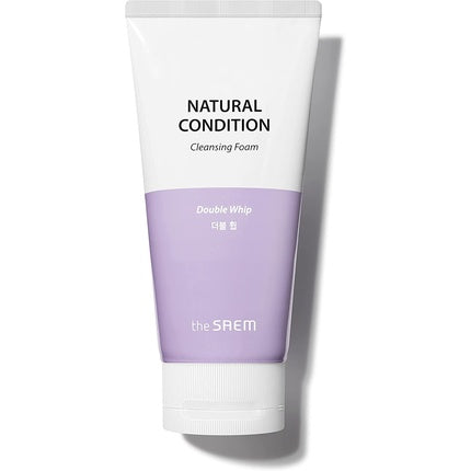 Spumă de curățare față The Saem Natural Condition Double Whip Cleansing Foam, 150ml