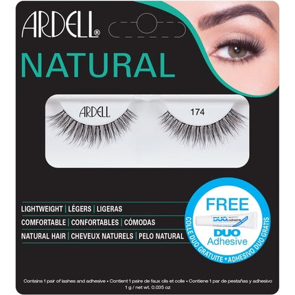 Set gene false Ardell, model 174, adeziv negru