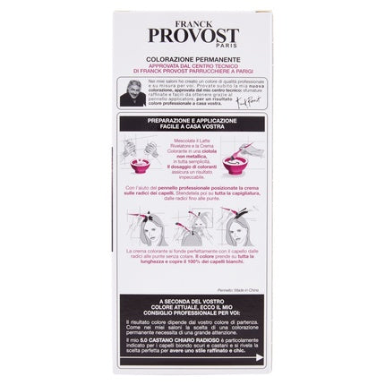 Vopsea de Păr, Franck Provost, 5.0 Castaniu Deschis