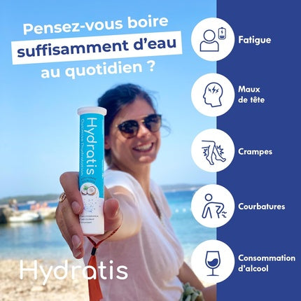 Tablete Hydratis pentru rehidratare rapidă - Electroliți cu Magneziu și Zinc, 76g