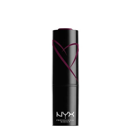 Buza NYX Professional Makeup Shout Loud Satin Lipstick - Into The Night Deep Grape