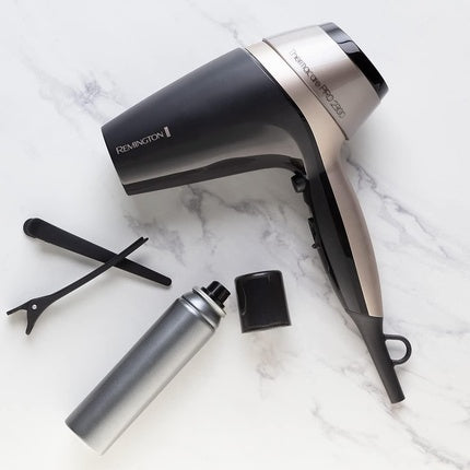 Uscător de păr Remington Thermacare Pro 2300 - Uscare rapidă și eficientă