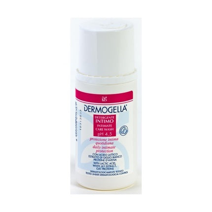 Detergent intim Dermogella cu acid lactic, 245 g, alb