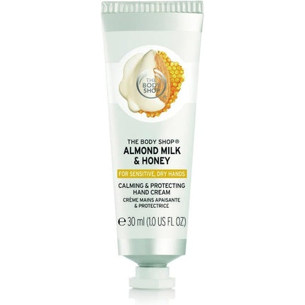 Cremă de mâini, The Body Shop, Almond Milk & Honey, 30ml