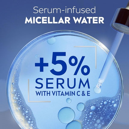 Apă micelară, Nivea, Skin Glow, galben, 400 ml