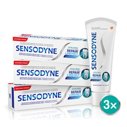 Pastă de dinți Sensodyne Repair Protect Extra Fresh, 100 g (set 3 buc)