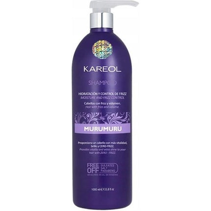 Shampoo Kareol Murumuru 1000 ml, sticlă violetă cu pompă