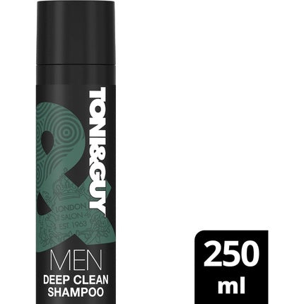 Șampon Toni & Guy, Deep Clean, extract de cărbune, 250ml