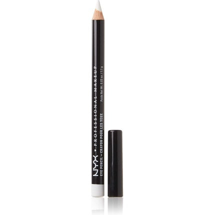 Creion ochi NYX Cosmetics Slim White, alb
