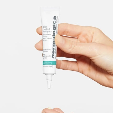 Tratamente acnee, Dermalogica, liquid patch, alb