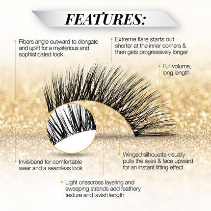 Gene False Ardell Insta-Lift So Posh, Negru